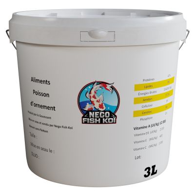 3L Aliments carpe koï et poisson rouge 3L Aliments carpe koï et poisson rouge